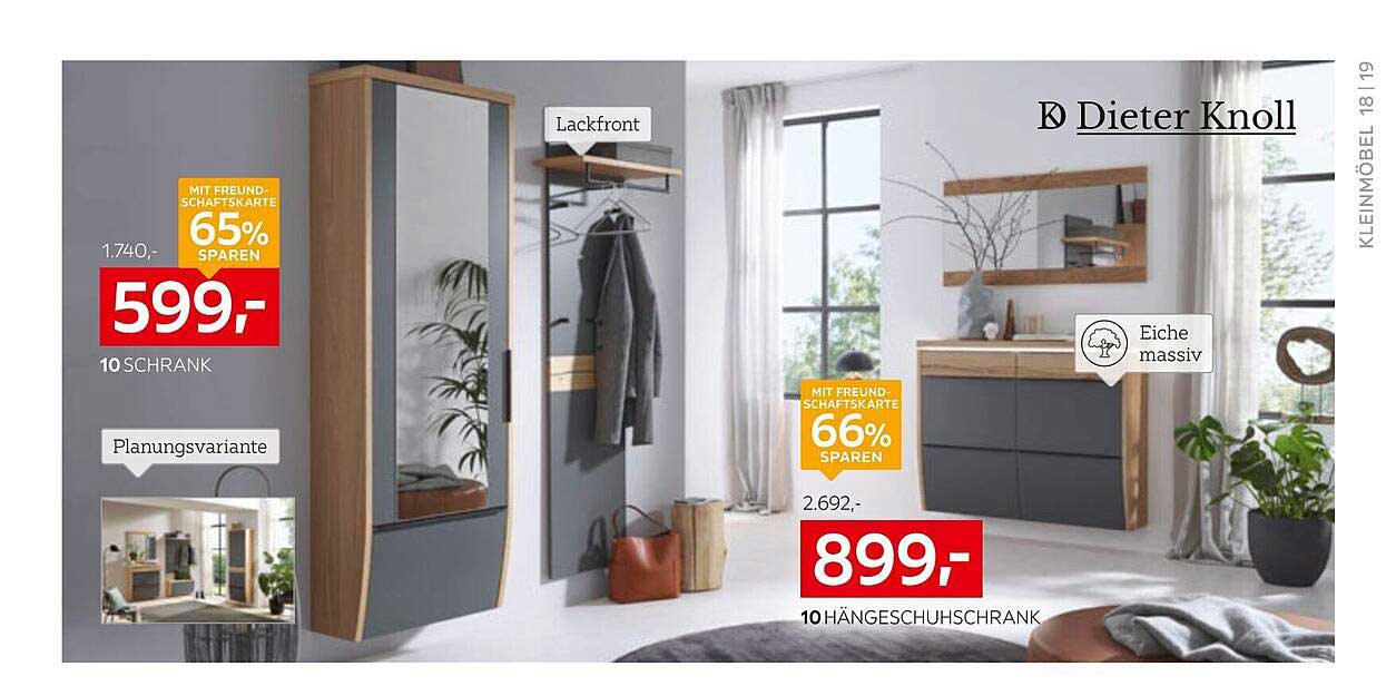 Dieter Knoll Schrank mit Lackfront