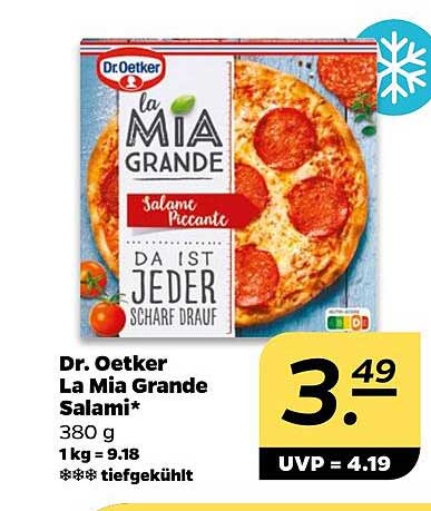Dr. Oetker La Mia Grande Salami 380 g