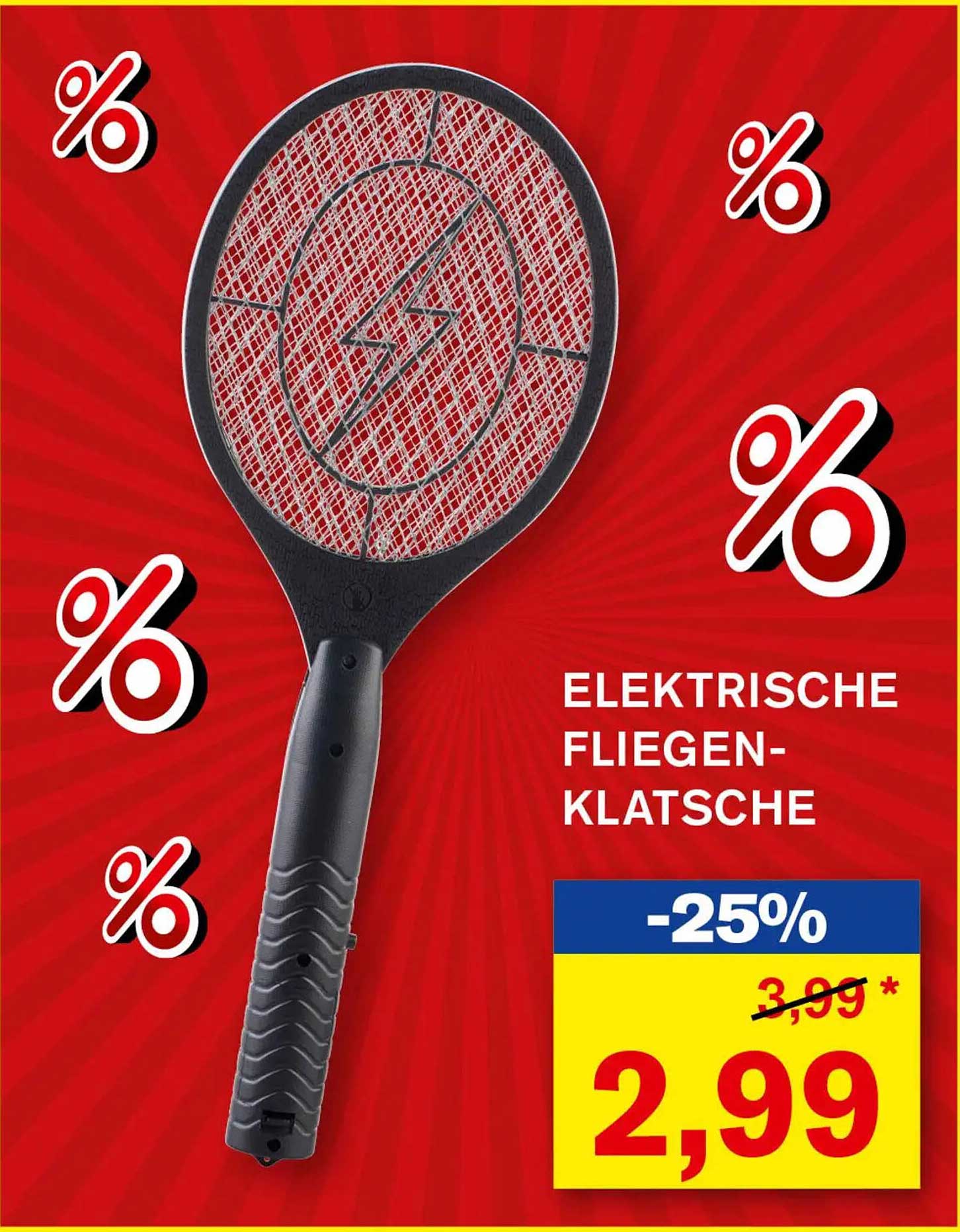 Elektrische Fliegenklatsche