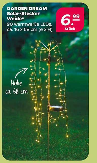 GARDEN DREAM Solar-Stecker Weide