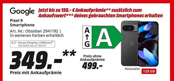 Google Pixel 9 Smartphone