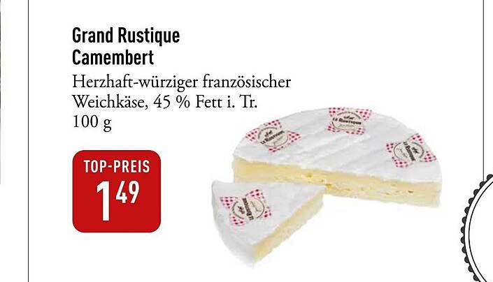 Grand Rustique Camembert