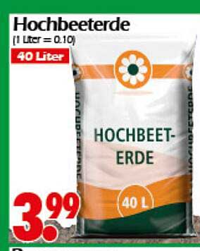 Hochbeeterde 40 Liter