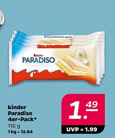 kinder Paradiso 4er-Pack