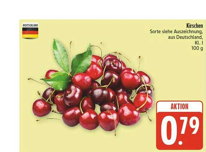Kirschen - frisch aus Deutschland