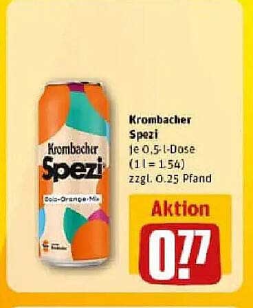 Krombacher Spezi 0,5 l Dose