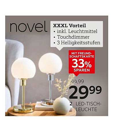 LED-Tischleuchte Novel