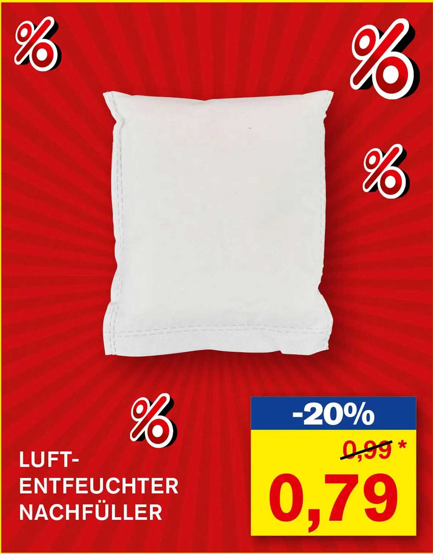 LUFT-ENTFEUCHTER NACHFÜLLER