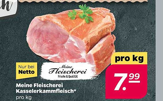 Meine Fleischerei Kasselerkkammfleisch* pro kg