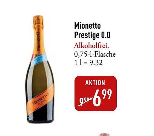 Mionetto Prestige 0.0 - Alkoholfrei