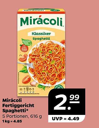 Mirácoli Fertiggericht Spaghetti