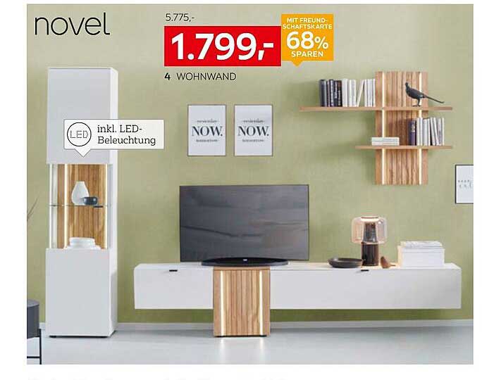 novel Wohnwand