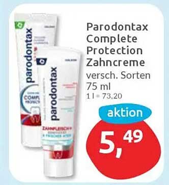 Parodontax Complete Protection Zahnpasta 75 ml