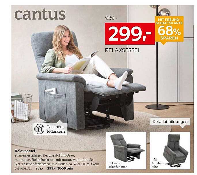 RELAXSESSEL cantus - Entspannung neu erleben