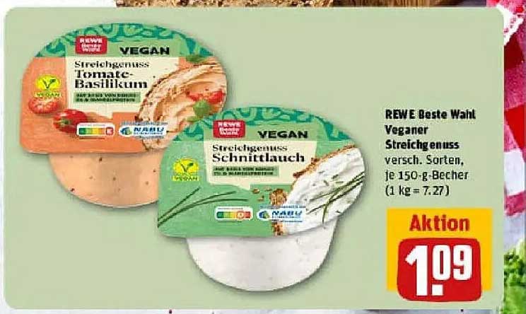 REWE Beste Wahl Veganer Streichgenuss