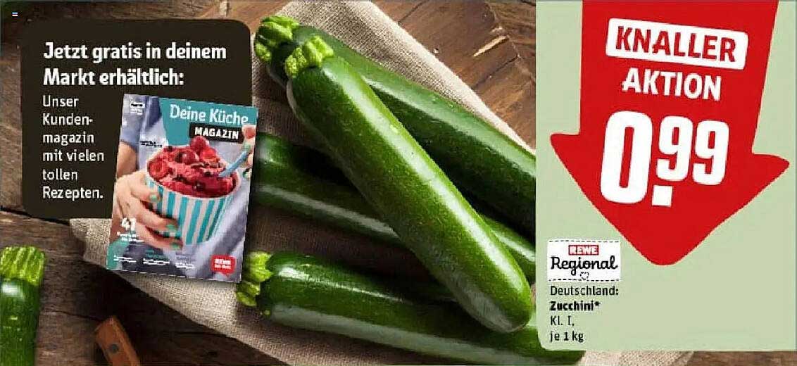 REWE Regional Zucchini – Frisch und Lecker