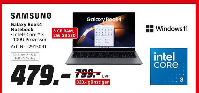 Samsung Galaxy Book4 Notebook