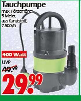 Tauchpumpe 400 Watt