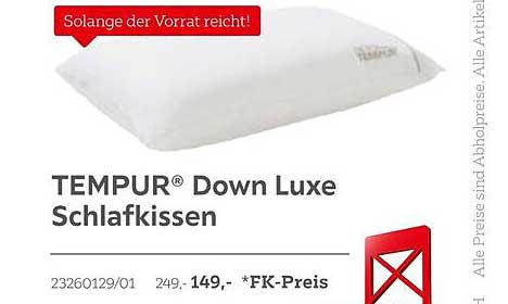 TEMPUR® Down Luxe Schlafkissen