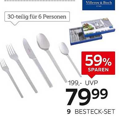 Villeroy & Boch Besteck-Set 30-teilig für 6 Personen