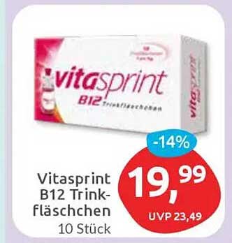Vitasprint B12 Trinkfläschchen 10 Stück