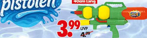 Wasserpistole 40cm - Spaß für heiße Tage