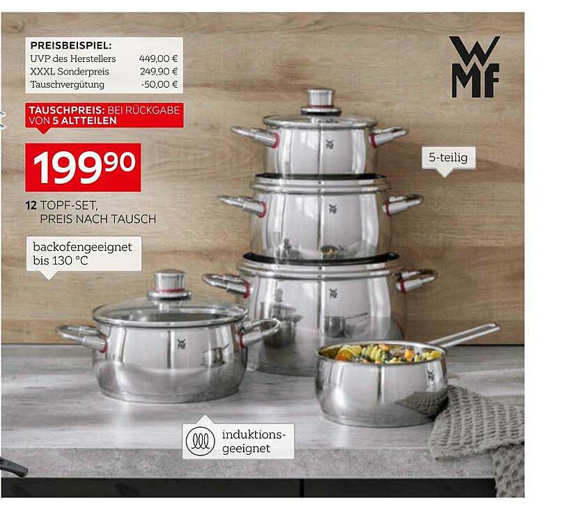 WMF 12-tlg. Topf-Set für nur 199,90 €