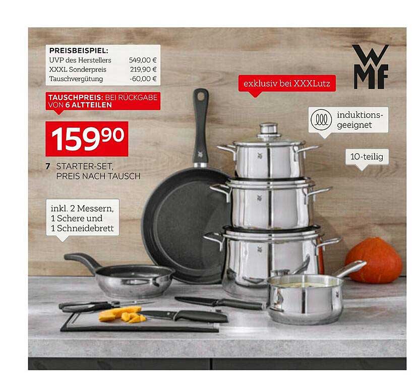 WMF Starter-Set, 10-teilig für nur 159,90 €