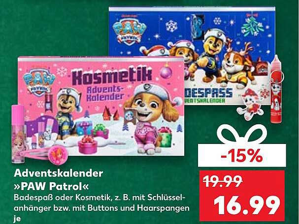 Adventskalender »PAW Patrol«