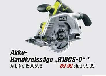 Akku-Handkreissäge „R18CS-O“