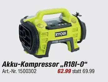 Akku-Kompressor „R18I-O“