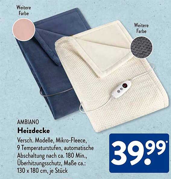 AMBIANO Heizdecke