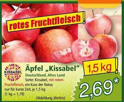 Äpfel "Kissabel" 1,5 kg