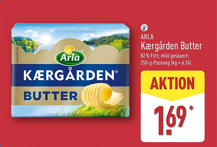 ARLA Kærgården Butter 250-g-Packung