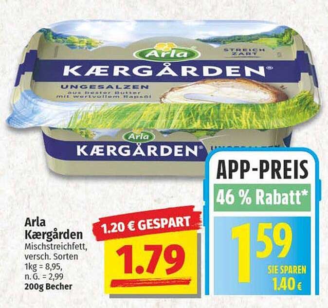 Arla Kærgården Mischstreichfett 200 g