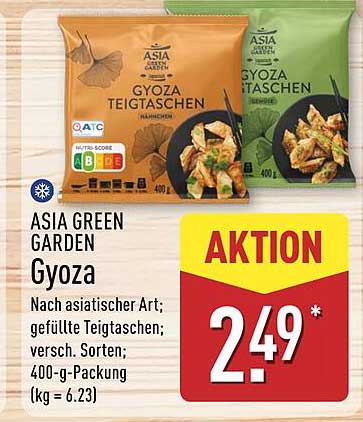 ASIA GREEN GARDEN Gyoza Teigtaschen 400 g für nur 2,49 €