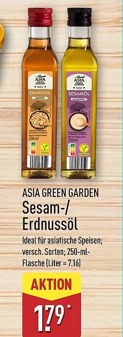 ASIA GREEN GARDEN Sesam-/Erdnussöl 250 ml