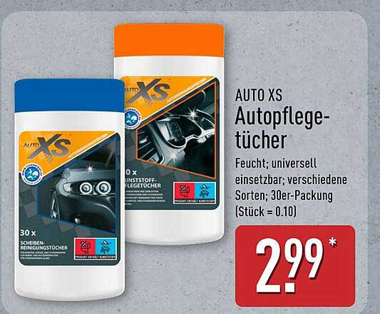 AUTO XS Autopflege-Tücher