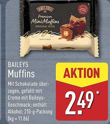 BAILEYS Mini Muffins - Premium Genuss