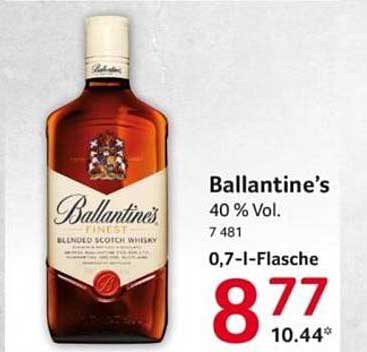Ballantine's Blended Scotch Whisky 0,7l