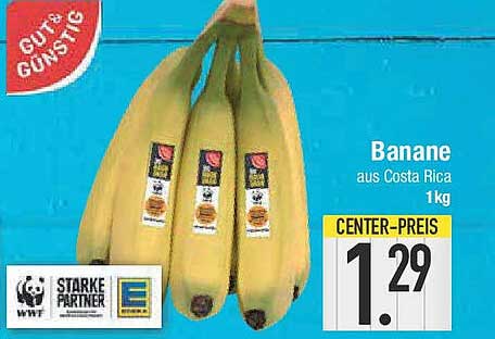 Banane aus Costa Rica 1 kg