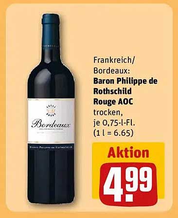 Baron Philippe de Rothschild Rouge AOC, trocken