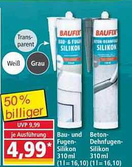 Bau- und Fugen-Silikon 310 ml