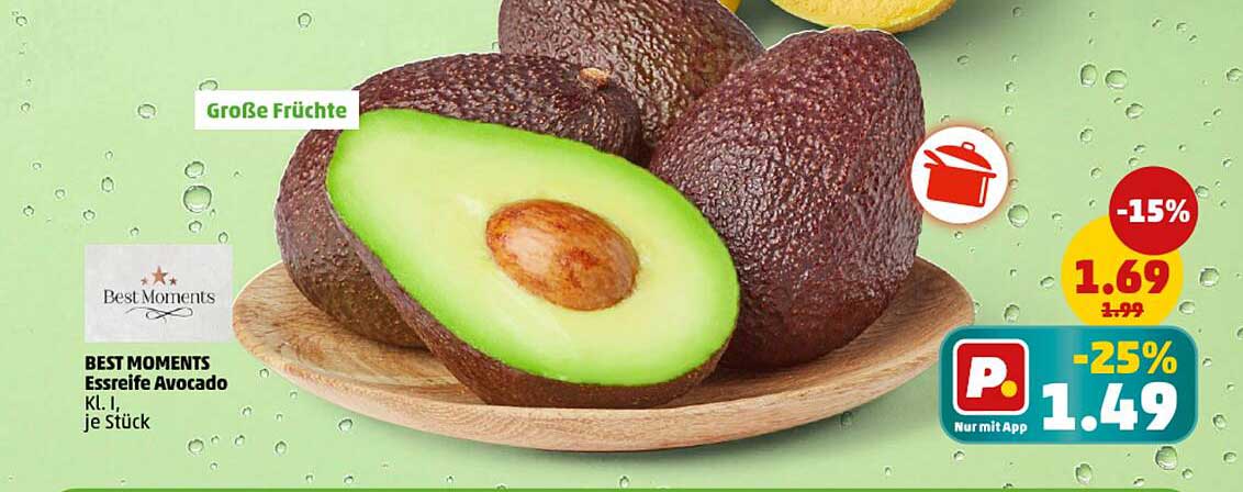 BEST MOMENTS Essreife Avocado Kl. I, je Stück