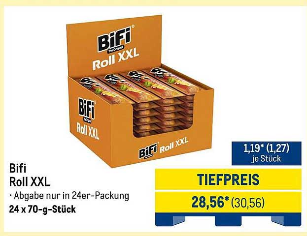 Bifi Roll XXL 24 x 70-g-Stück