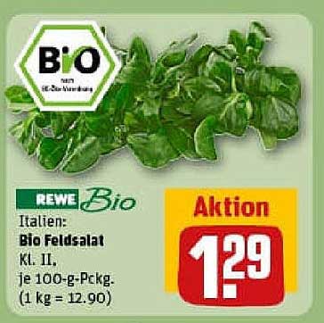 Bio Feldsalat Kl. II von REWE