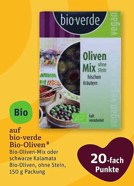 bio-verde Bio-Oliven Mix ohne Stein, 150 g