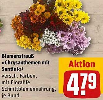 Blumenstrauß »Chrysanthemen mit Santini«
