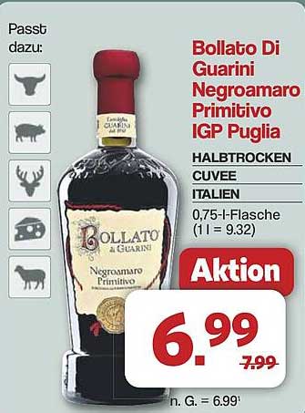 Bollato Di Guarini Negroamaro Primitivo IGP Puglia