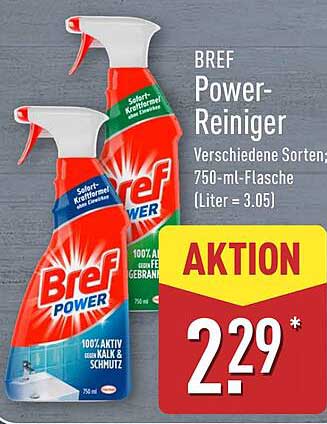 Bref Power-Reiniger – 750-ml-Flasche in verschiedenen Sorten